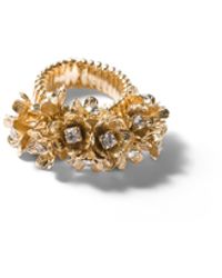 Miu Miu - Metal Ring With Crystals - Lyst