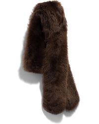Miu Miu - Shearling Stole - Lyst