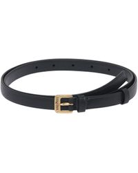 Miu Miu - Nappa Leather Belt - Lyst