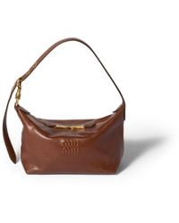 Miu Miu - Spirit Nappa Leather Bag - Lyst