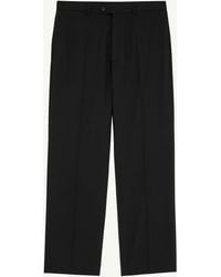 MM6 by Maison Margiela - Tailored Wool-Blend Trousers - Lyst