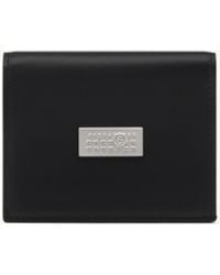 MM6 by Maison Margiela - Brieftasche Aus Leder Mit Numeric Signature - Lyst