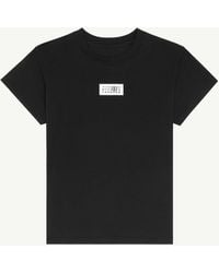 MM6 by Maison Margiela - Numeric Cotton Jersey T-Shirt - Lyst