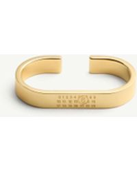 MM6 by Maison Margiela - Double Numeric Ring - Lyst
