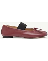 MM6 by Maison Margiela - Anatomic Numeric Ballerinas - Lyst