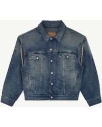 MM6 by Maison Margiela - Denim Jacket - Lyst