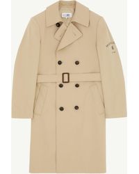 MM6 by Maison Margiela - Double-Breasted Belted Trench Coat - Lyst