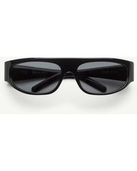 MM6 by Maison Margiela - Wraparound Sunglasses - Lyst