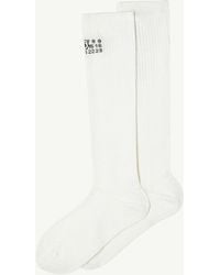 MM6 by Maison Margiela - Knee-High Socks - Lyst