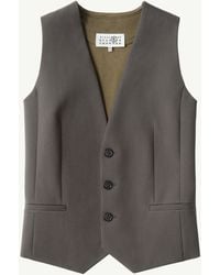 MM6 by Maison Margiela - Replaced Back Gilet - Lyst