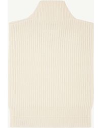 MM6 by Maison Margiela - Wool Sweater Vest - Lyst