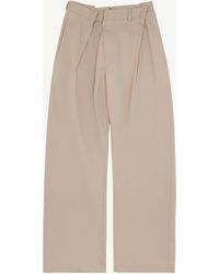 MM6 by Maison Margiela - Tapered Leg Trousers - Lyst