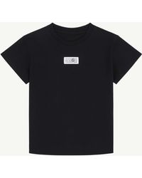 MM6 by Maison Margiela - Numeric Cotton T-Shirt - Lyst