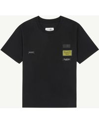 MM6 by Maison Margiela - Label Patch T-Shirt - Lyst