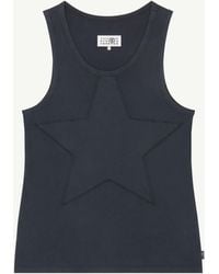 MM6 by Maison Margiela - Sleeveless Tank Top - Lyst