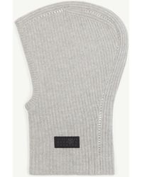 MM6 by Maison Margiela - Ribbed Wool Balaclava - Lyst