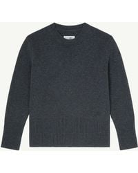 MM6 by Maison Margiela - Wool Crew Neck Jumper - Lyst