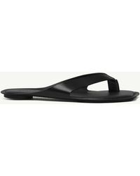 MM6 by Maison Margiela - Anatomic Leather Flip Flops - Lyst