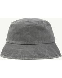MM6 by Maison Margiela - Washed Cotton Bucket Hat - Lyst