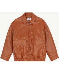 MM6 by Maison Margiela - Veste En Simili Cuir, Femme, Taille - Lyst