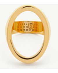 MM6 by Maison Margiela - Chevalière Ring - Lyst