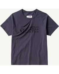 MM6 by Maison Margiela - Double Layer T-Shirt - Lyst