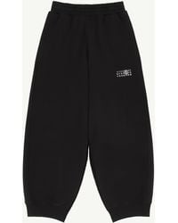 MM6 by Maison Margiela - Cotton Sweatpants - Lyst