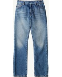 MM6 by Maison Margiela - Double Back Pocket Denim Jeans - Lyst