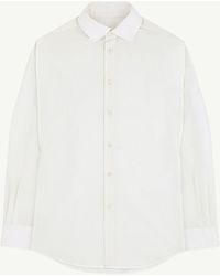 MM6 by Maison Margiela - Cotton Poplin Shirt - Lyst