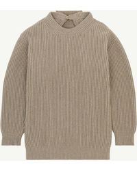 MM6 by Maison Margiela - Wool Blend Sweater Dress - Lyst