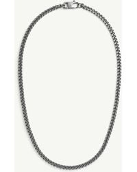 MM6 by Maison Margiela - Burnished Chain Necklace - Lyst