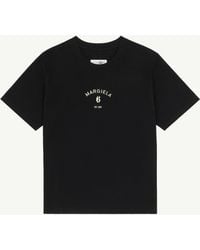 MM6 by Maison Margiela - Mannequin Print Jersey T-Shirt - Lyst