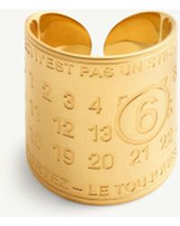 MM6 by Maison Margiela - Souvenir Sticker Band Ring - Lyst
