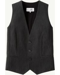 MM6 by Maison Margiela - Replaced Back Gilet - Lyst