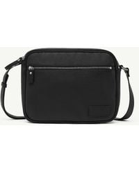 MM6 by Maison Margiela - Leather Messenger Bag - Lyst