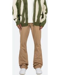 MNML Cotton Twill Flare Cargo Pants in Brown for Men | Lyst
