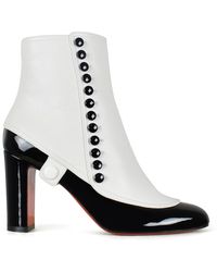 White Christian Louboutin Boots for Women | Lyst