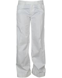 Prada Pantalon - Blanc