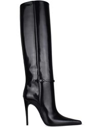 Saint Laurent - Stiefel Vendome - Lyst
