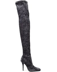 Saint Laurent - Stivali alti Talia - Lyst