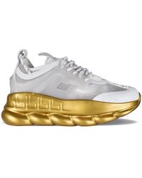 Versace - Chain Reaction Sneakers - Lyst