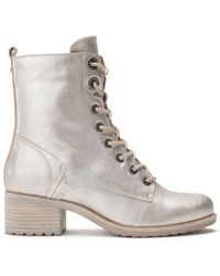 Moda In Pelle - Bezzie Champagne Leather - Lyst