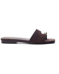 Moda In Pelle - Leera Dark Suede - Lyst