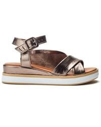 Shoon - Sh Meade Pewter Leather - Lyst