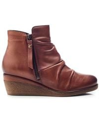 Moda In Pelle - Olgar Dark Leather - Lyst