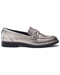 Moda In Pelle - Kinzey Pewter Leather - Lyst