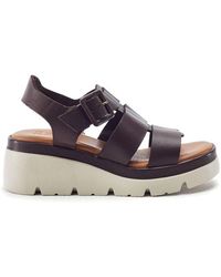 Moda In Pelle - Stathes Dark Leather - Lyst