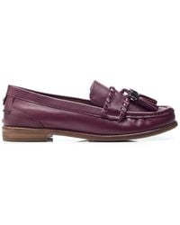Moda In Pelle - Espelette Burgundy Leather - Lyst