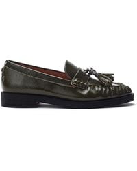 Moda In Pelle - Fura Khaki Patent Leather - Lyst