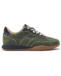 Moda In Pelle - Aveline Khaki Suede - Lyst